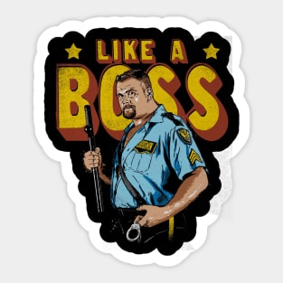 Big Boss Man Like A Boss Sticker